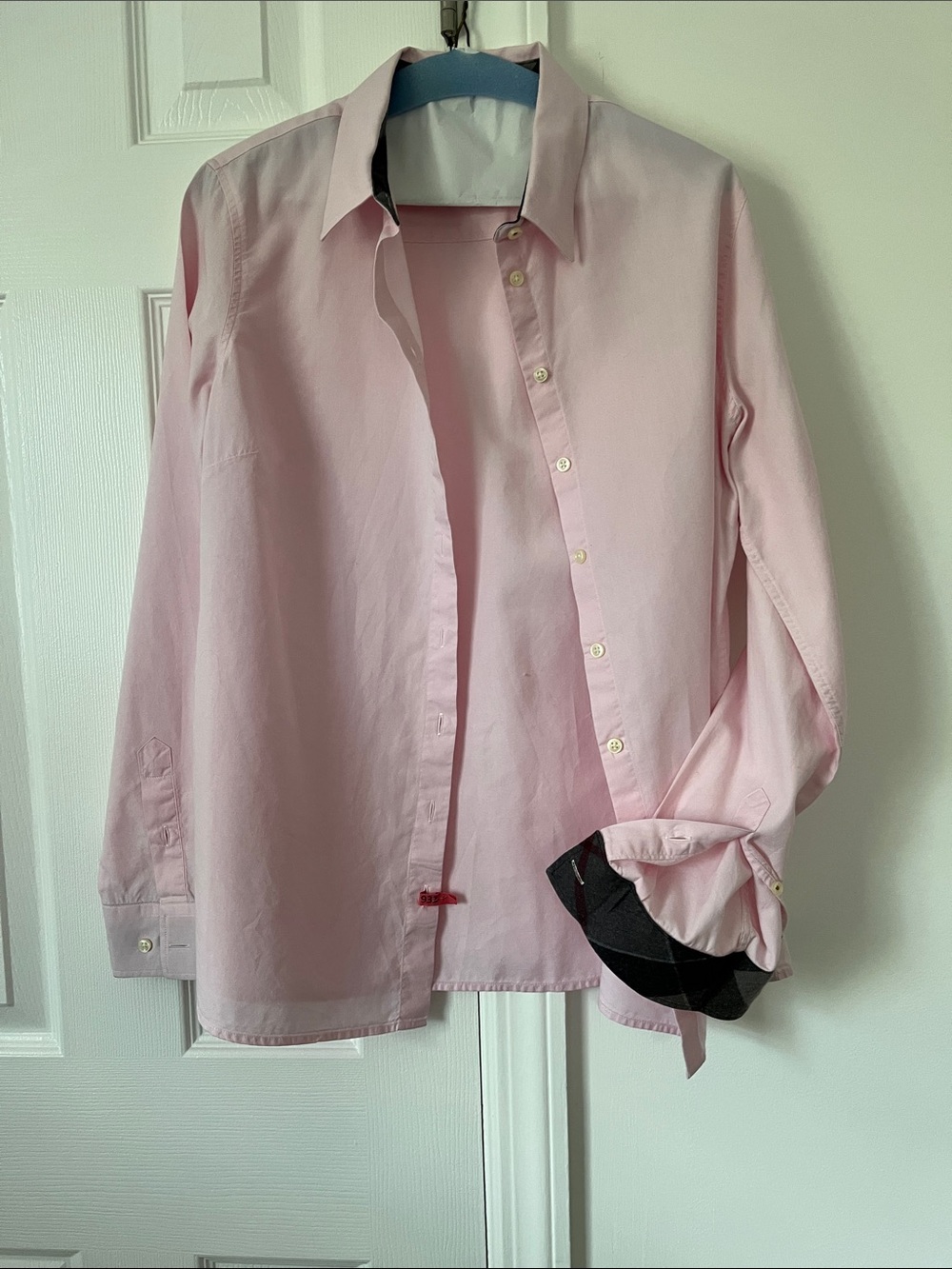 Barbour Set of 2 Shirts Pink & Blue Sz6 - Picture 2 of 16